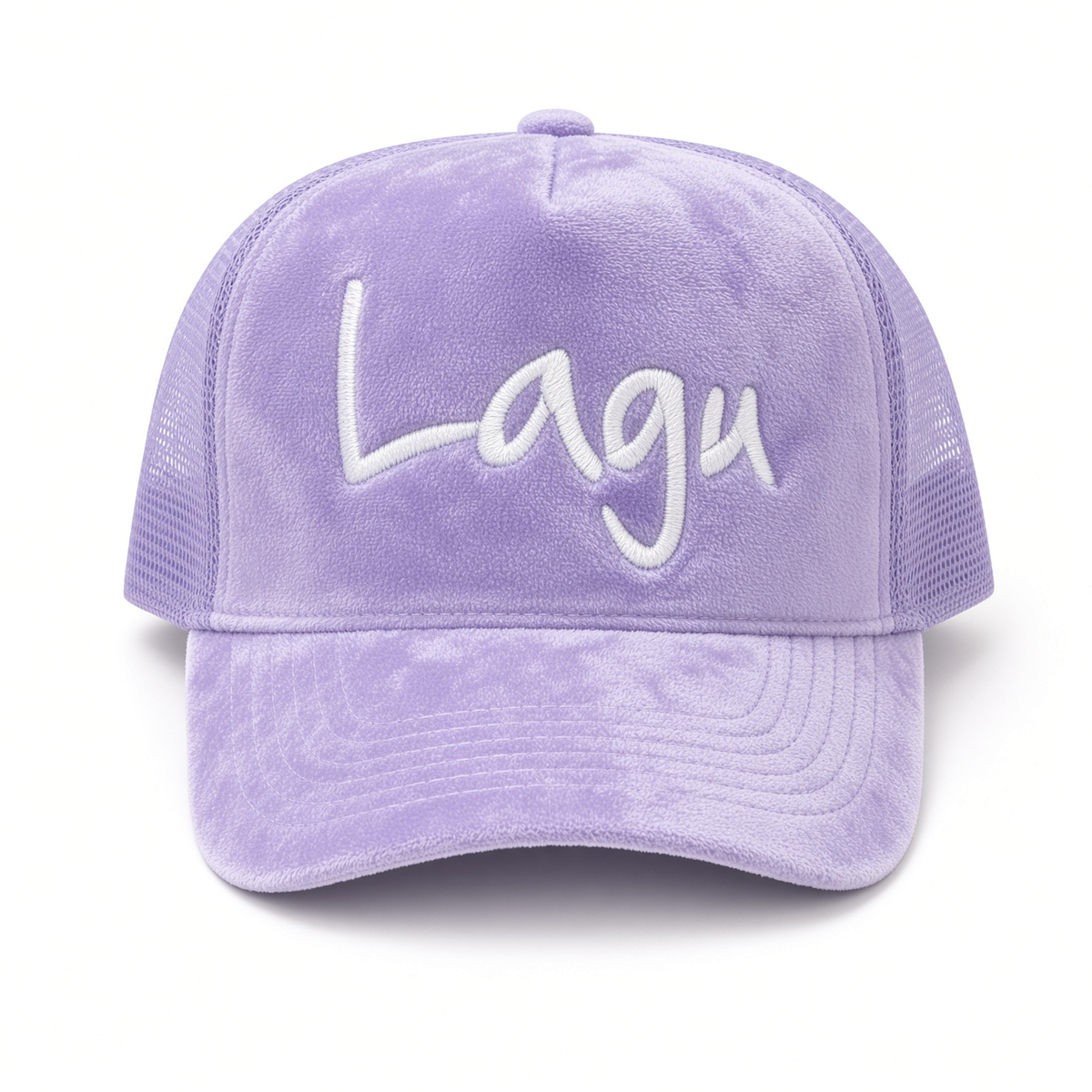 Lagu™️ Lavender Velvet Trucker