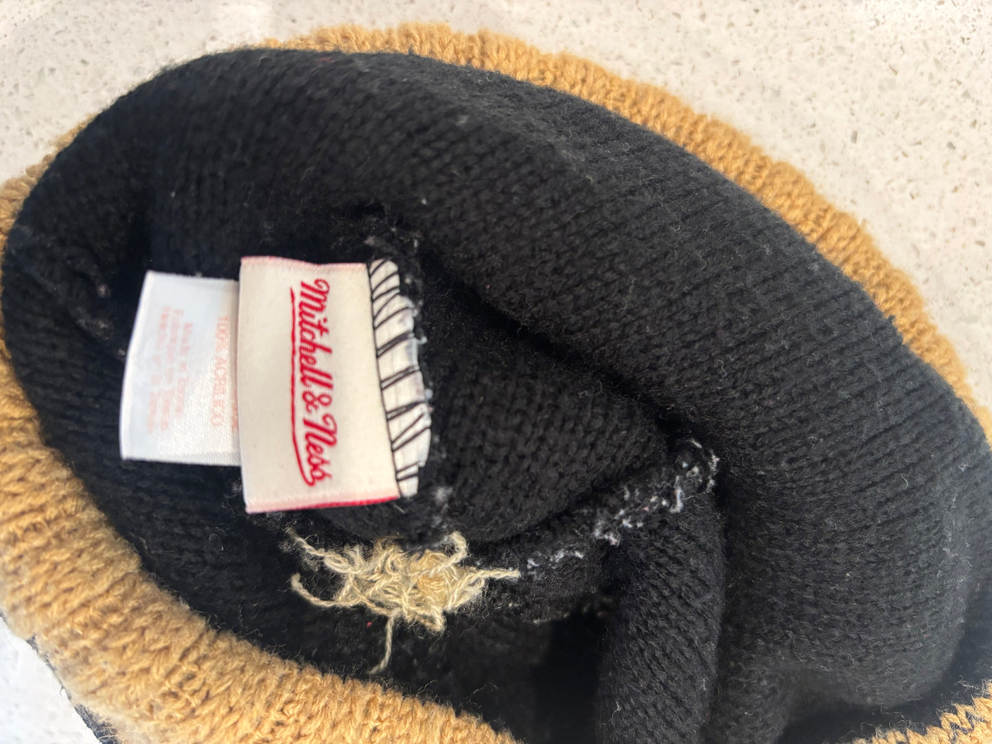 Vintage 2010 Mitchell & Ness New Orleans Saints Beanie!