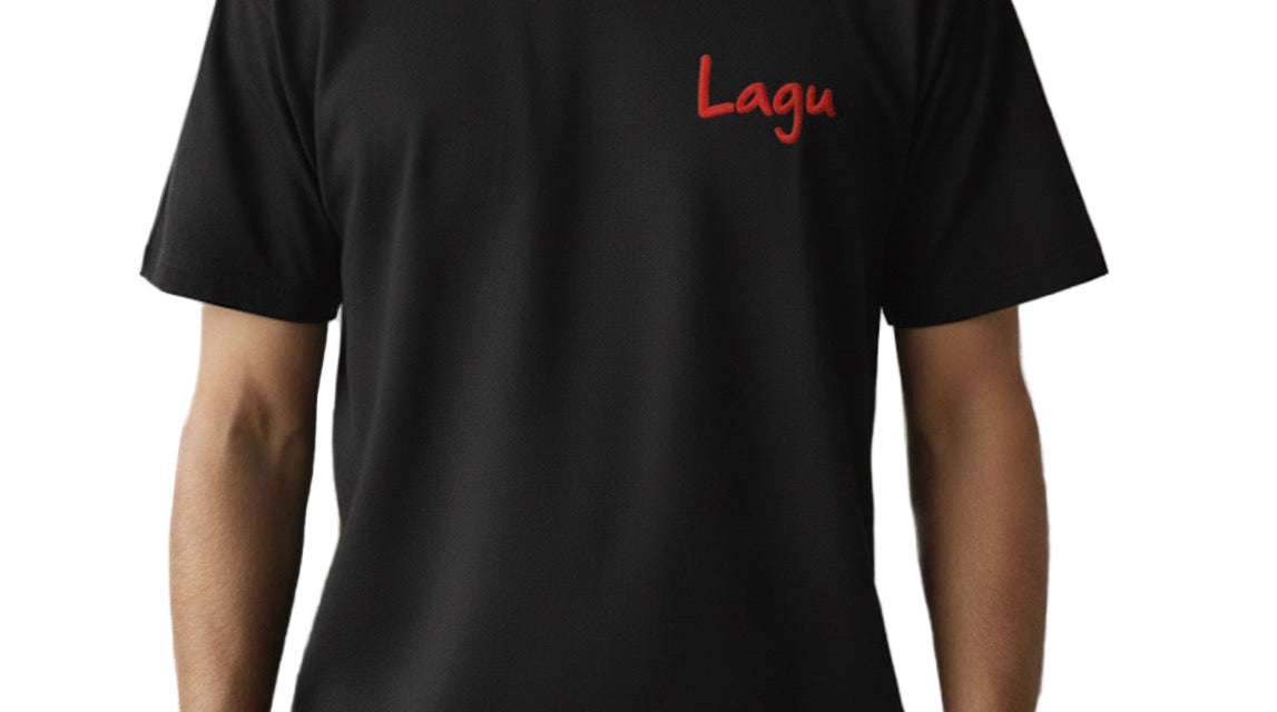 Unisex Lagu-100% cotton Athleisure T-Shirt