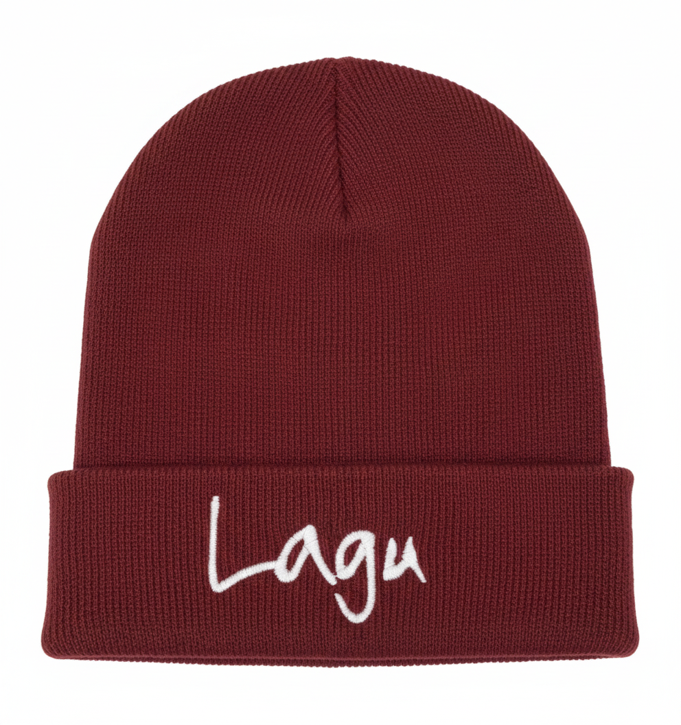 Lagu™️ Burgundy Beanie