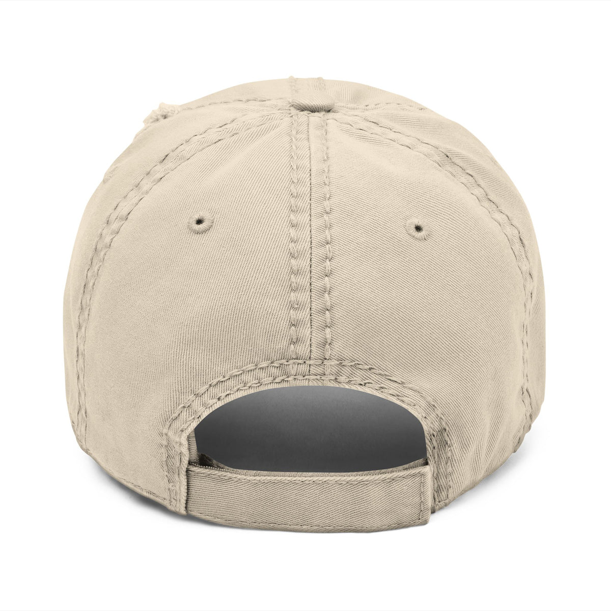 Lagu Distressed Embroidered Dad Hat — Vintage Casual Baseball Cap