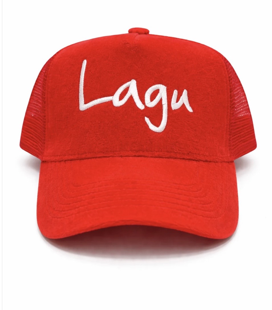 Lagu™️ Velvet Red Trucker Hat