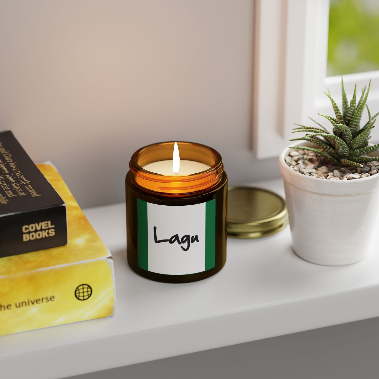 Scented Candles, Coconut Apricot Wax (4oz, 9oz)