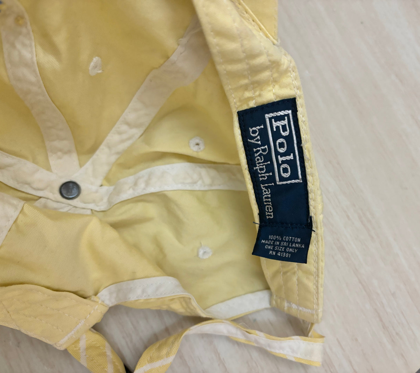 Vintage Polo Ralph Lauren baseball cap