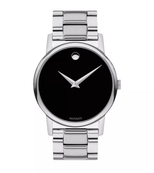 Movado Men's Museum Black Dial Watch