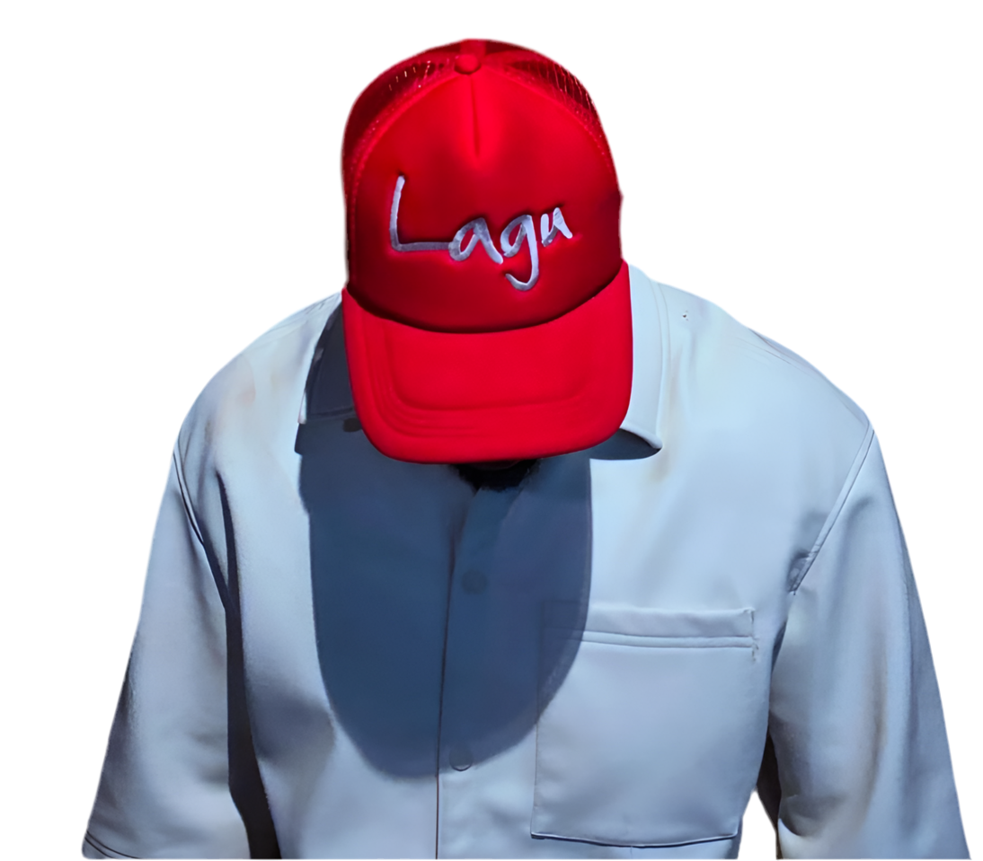 Lagu™️ 'Rebel Red' Trucker SnapBack