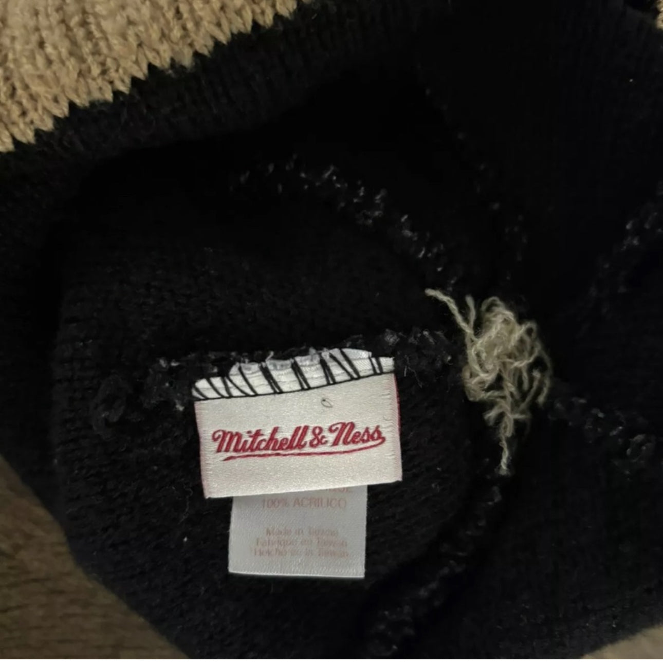 Vintage 2010 Mitchell & Ness New Orleans Saints Beanie!