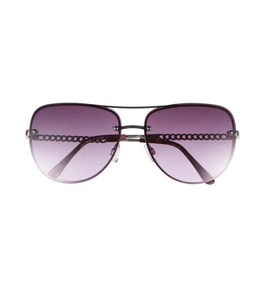 Vince Camuto Gradient Rimless Aviator Sunglasses!