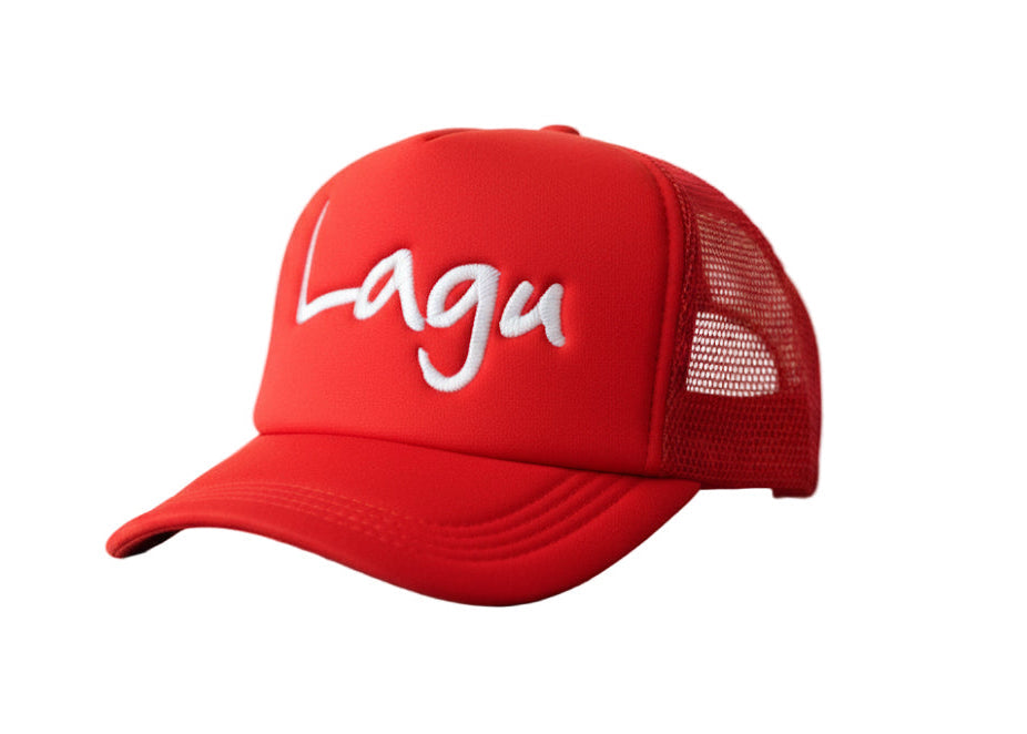 Lagu™️ 'Rebel Red' Trucker SnapBack