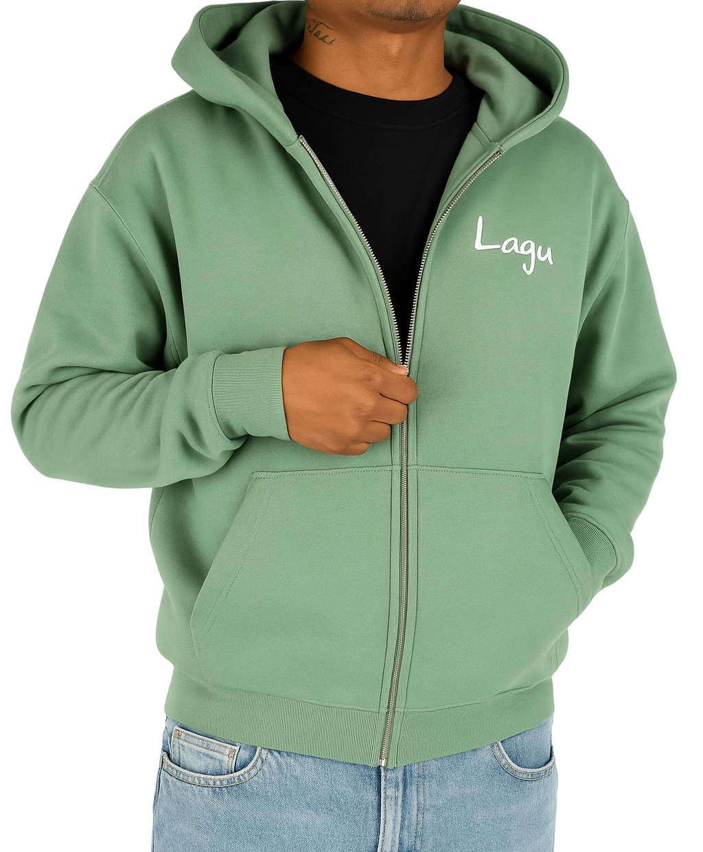 Lagu™️ MINT HEAVYWEIGHT ZIP UP
