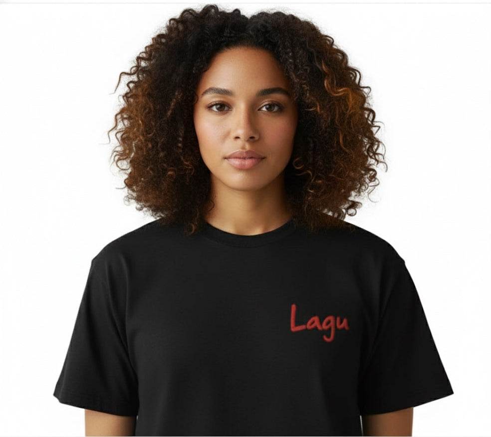 Unisex Lagu-100% cotton Athleisure T-Shirt