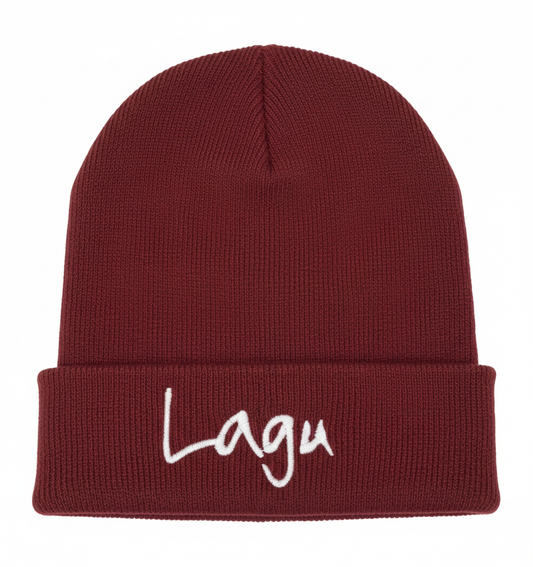 Lagu™️ Burgundy Beanie