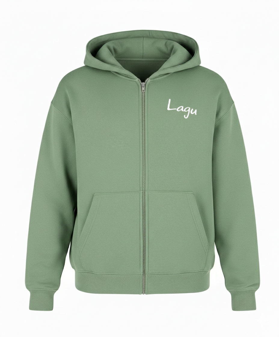 Lagu™️ MINT HEAVYWEIGHT ZIP UP