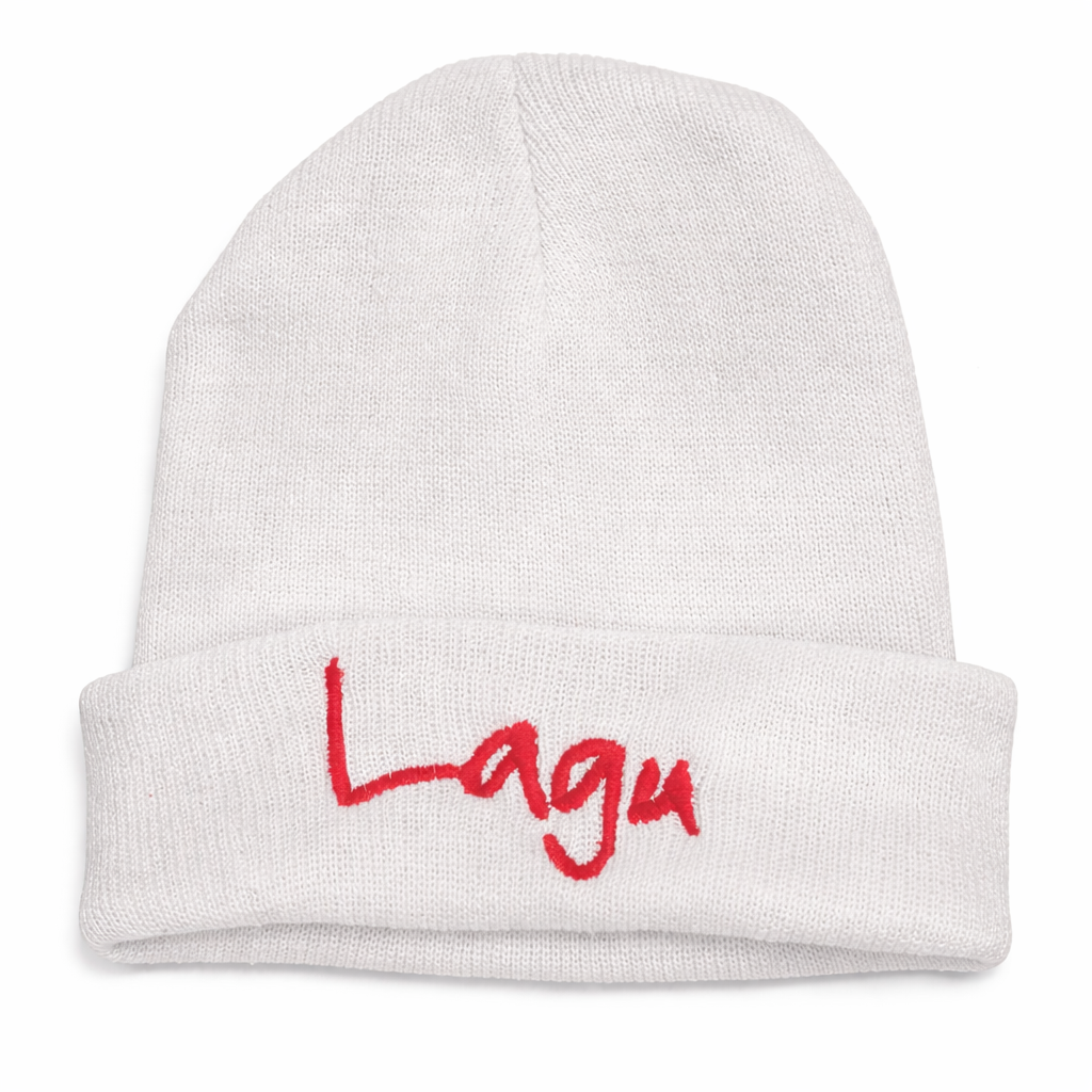 Lagu™️ White Beanie (BOGO)