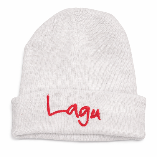 Lagu™️ White Beanie (BOGO)