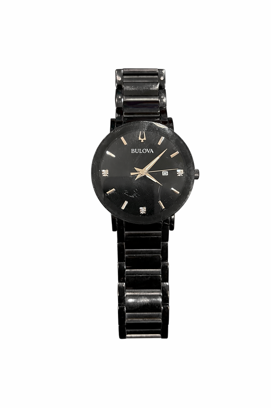 Pre-Owned Bulova Futuro 42mm Black Stainless Steel Men's Wristwatch
